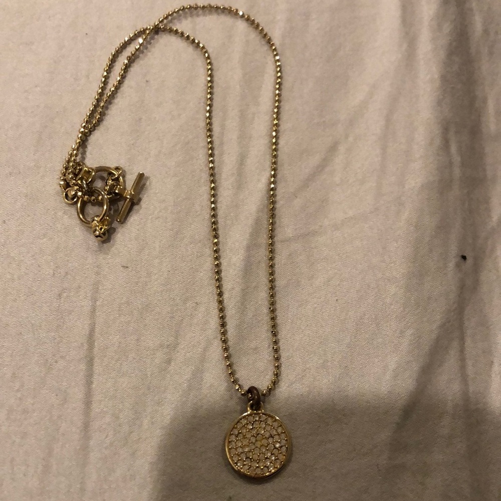 Michael kors gold necklace